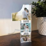 PERSONALISED 1st First Anniversary Gift For Boyfriend Girlfriend