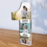 PERSONALISED 1st First Anniversary Gift For Boyfriend Girlfriend