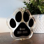 Dog Memorial Plaque Personalised Any Name Date Memorial Plaque
