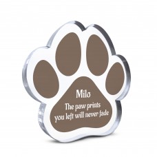 Personalised Pet Loss Gift Bereavement Plaque Name Tribute Sign