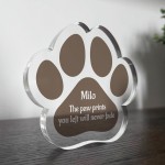 Personalised Pet Loss Gift Bereavement Plaque Name Tribute Sign