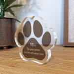 Personalised Pet Loss Gift Bereavement Plaque Name Tribute Sign