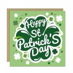 Happy St Patricks Day Card Set of 6 St Paddys Day Cards