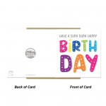 Fun Birthday Card For Men Women Supa Dupa Birthday Card For Him