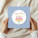 Birthday Card For Women Happy Birthday Card For Her Polka Dot