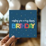 Birthday Card For Men Women Colleague Birthday Card For Him Her