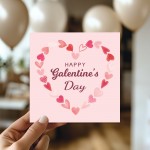 Pink Valentines Day Cards For Best Friend Happy Galentines Day