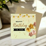Birthday Card with Envelope Happy Birthday Card Men Women Friend