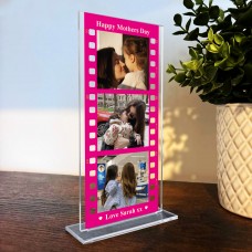 Retro Film Photo Plaque Mum Photo Collage Sign Personalised Gift