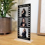 Personalised Film Photo Plaque Mum Photo Collage Wonderful Mum