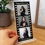 Personalised Film Photo Plaque Mum Photo Collage Wonderful Mum