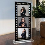 Personalised Film Photo Plaque Mum Photo Collage Wonderful Mum