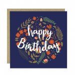 6 Assorted Birthday Cards for Women Multipack Floral Birthday 