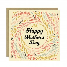 Mothers Day Card For Mum Happy Mother's Day Card 14.5x14.5cm 
