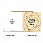 Mothers Day Card For Mum Happy Mother's Day Card 14.5x14.5cm Mothers Day Card For Mum Happy Mother's Day Card 14.5x14.5cm