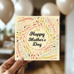 Mothers Day Card For Mum Happy Mother's Day Card 14.5x14.5cm Mothers Day Card For Mum Happy Mother's Day Card 14.5x14.5cm