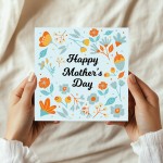 Mum Mothers Day Card Mothers Day Card for Mum Floral Design
