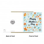 Mum Mothers Day Card Mothers Day Card for Mum Floral Design