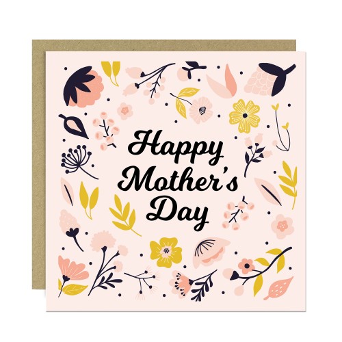Happy Mothers Day Card Mum Card From Daughter Son Greetings Card