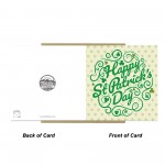 St Patricks Day Card Irish Day Cards with Shamrock Family Friend