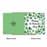 Happy St Patricks Day Card, Irish Day Cards with Hearts