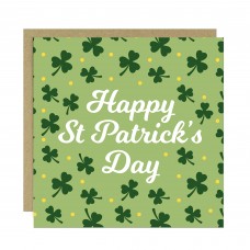 St Patricks Day Card - Irish Shamrock for Friends and Family