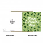 St Patricks Day Card - Irish Shamrock for Friends and Family