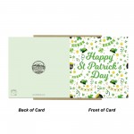 Happy St Patricks Day Greetings Card For Friends Family Kids 