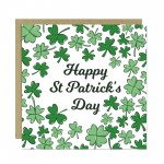 Happy St Patricks Day Card Multipack of 6 Friends Family Kids