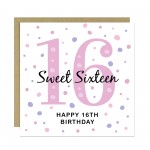 16th Birthday Card For Daughter Sweet 16th Birthday For Her 