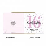 16th Birthday Card For Daughter Sweet 16th Birthday For Her 