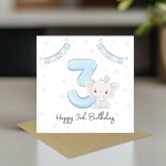 3rd Birthday Card For Boy Son 3rd Birthday Card Niece Birthday