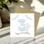 3rd Birthday Card For Boy Son 3rd Birthday Card Niece Birthday