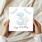 3rd Birthday Card For Boy Son 3rd Birthday Card Niece Birthday