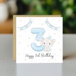 3rd Birthday Card For Boy Son 3rd Birthday Card Niece Birthday