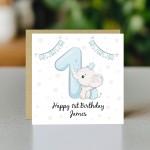 Personalised 1st Birthday Card For Boy Son 1st Birthday Card
