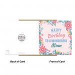 Happy Birthday To A Wonderful Mum Card For Mum Birthday Card