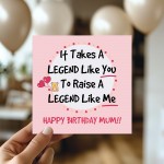 Funny Mum Birthday Card Joke Birthday Card Mum Birthday Cards