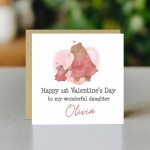 Personalised Valentines Card For Daughter, Card For Her