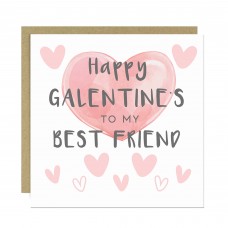Happy Galentines To My Best Friend, Galentines Day Card, For Her
