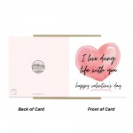 Valentines Card For Boyfriend Love Doing Life With You Card