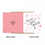 Valentines Day Card For Him Her, Love You More Card, Anniversary