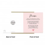 Mum Birthday Card Birthday Card For Mum Poem Birthday Card