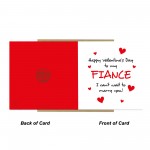 Fiance Valentines Card Valentine's Gifts For Him Fiance Card