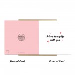 Valentines Day Card, Card For Boyfriend, I Love Doing Life