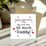 Daddy Valentines Card Valentines Card For Daddy Dad Valentine