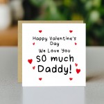 Daddy Valentines Card Valentines Card For Daddy Dad Valentine