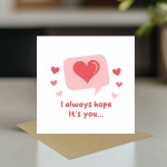 Valentines Card Boyfriend, Card For Him, Notification Card