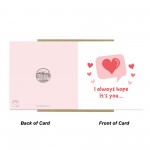 Valentines Card Boyfriend, Card For Him, Notification Card