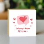 Valentines Card Boyfriend, Card For Him, Notification Card